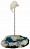Triol SH10/22161040 Игрушка для кошек Мышь меховая на пружине на мягкой подставке 14*23см
