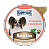 Консервы Happy Dog для взрослых собак малых пород, паштет телятина с индейкой