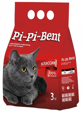 Pi-Pi-Bent 00137 Classic Наполнитель комкующийся 3кг